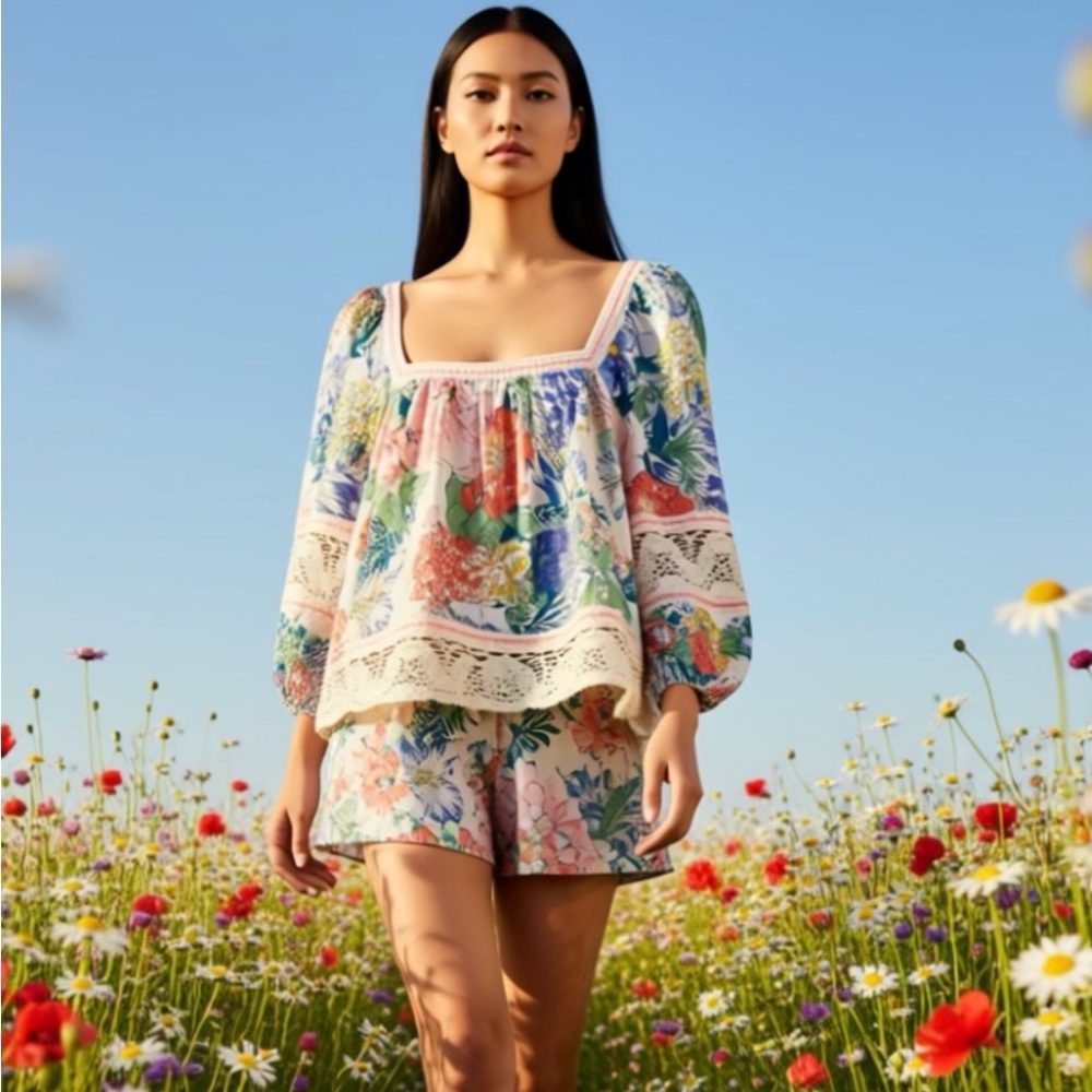 Christian Soriano Linen Top